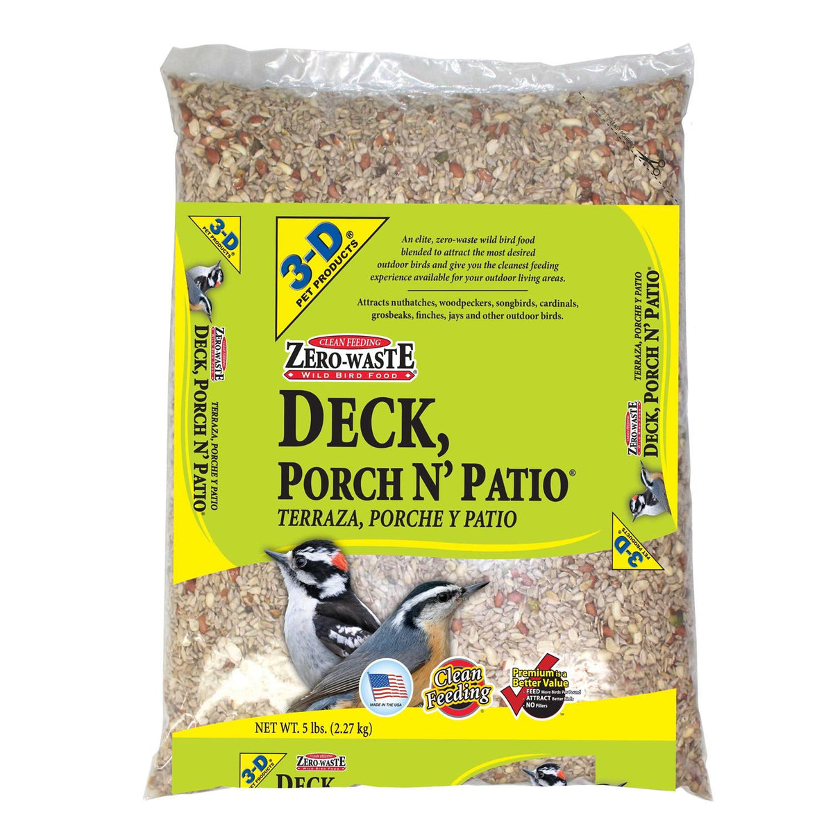 Deck Porch Patio Blend Wild Bird Food T7335