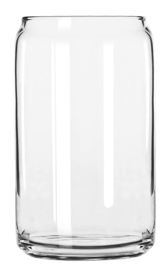 Beer Can Glass, 16 Ounce, 24 per case W38868
