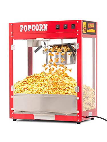 Red 8 Oz Kettle Popcorn Machine E294