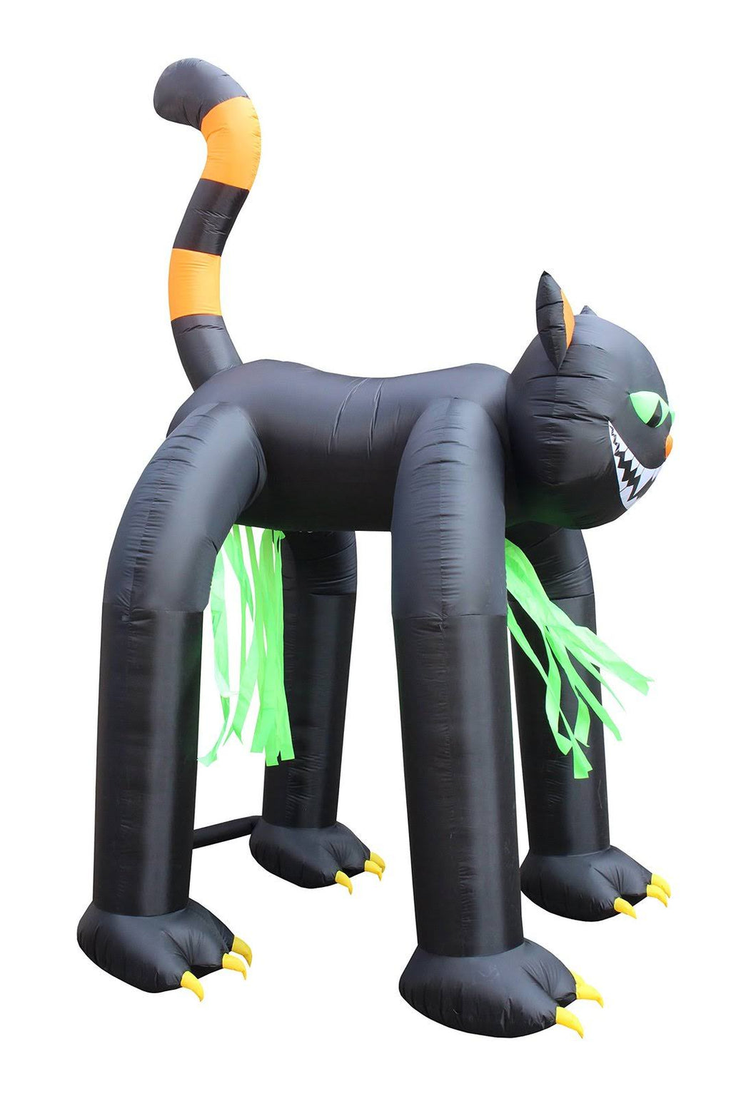 Jumbo 13 Foot Tall Halloween Inflatable Black Cat Archway U6896