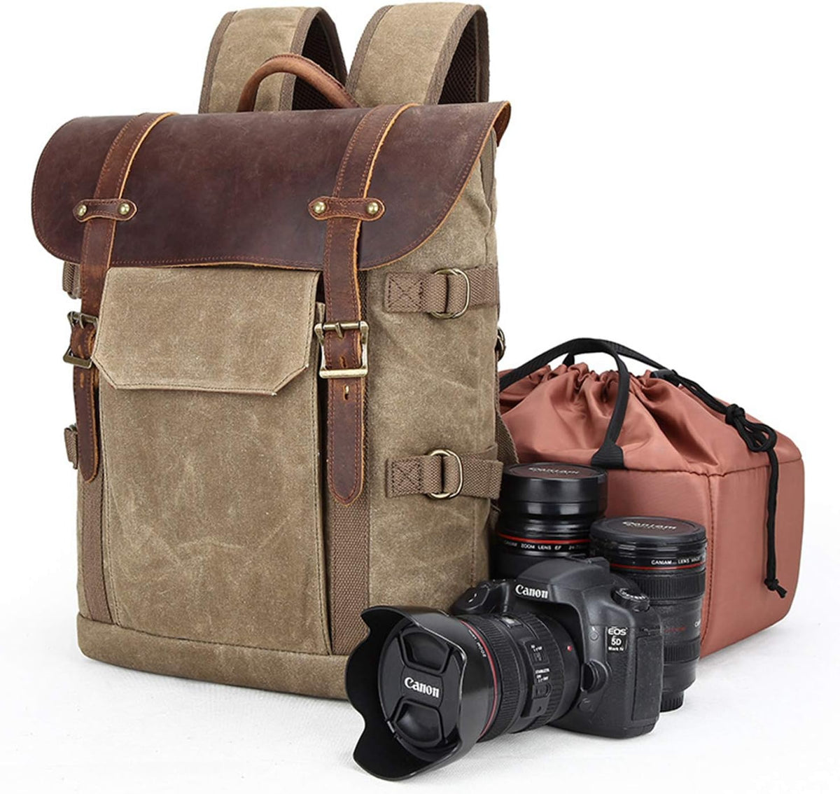 Waterproof DSLR SLR Camera Backpack with Removal Insert Case F2300