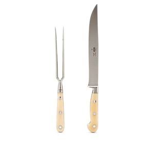 Ivory Lucite Carving Set L398