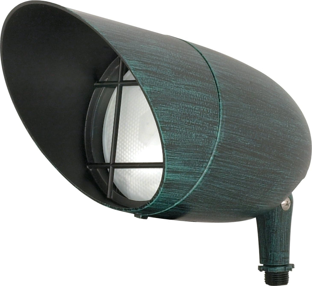 12.2-Inch LED Landscape Floodlight, 12W, 3000K, Light Gray Y65552