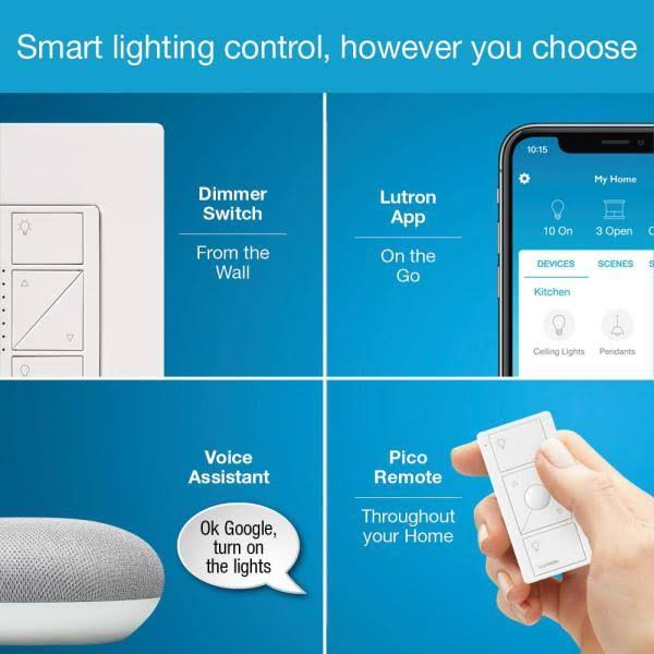 Smart Lighting Dimmer Switch Starter Kit R874