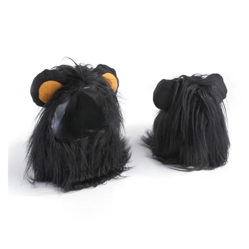 Cat Lion Mane Wig Hat Costume Q689612