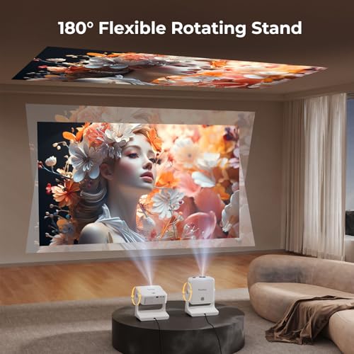 4K Outdoor Smart Projector with WiFi6 and Bluetooth S449