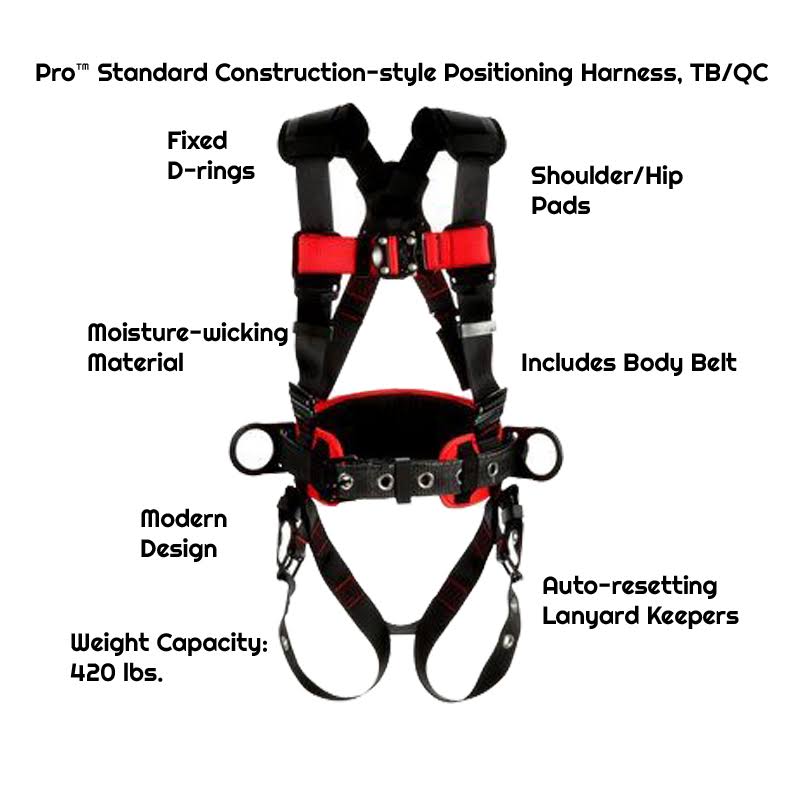 Construction Style Positioning Small Harness I273070