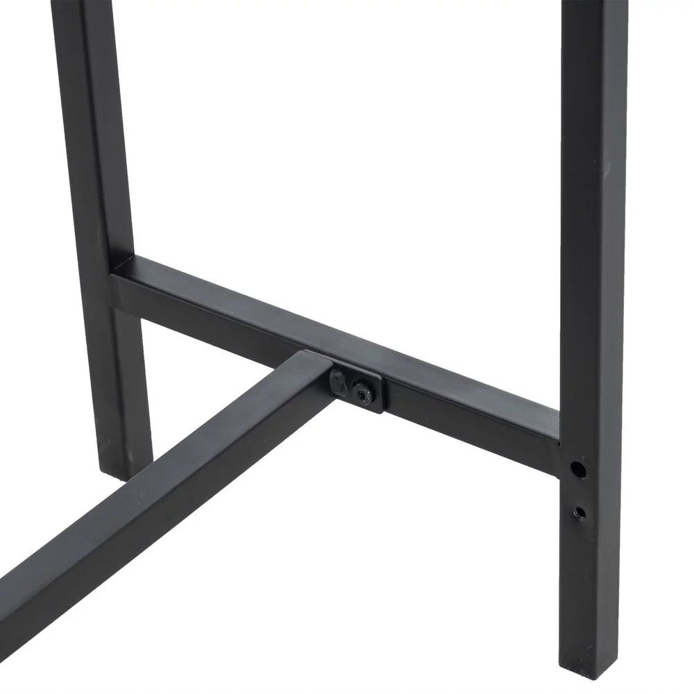 Modern Console Sofa Table Black Oak C378591