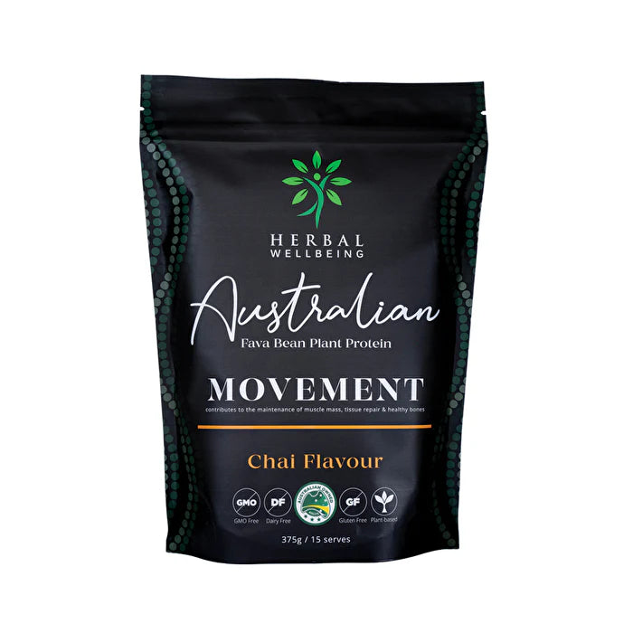 Australian Fava Bean Plant Protein Chai 375g W6523