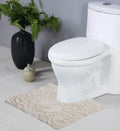 Linen Cotton Bathroom Contour Rug N848239