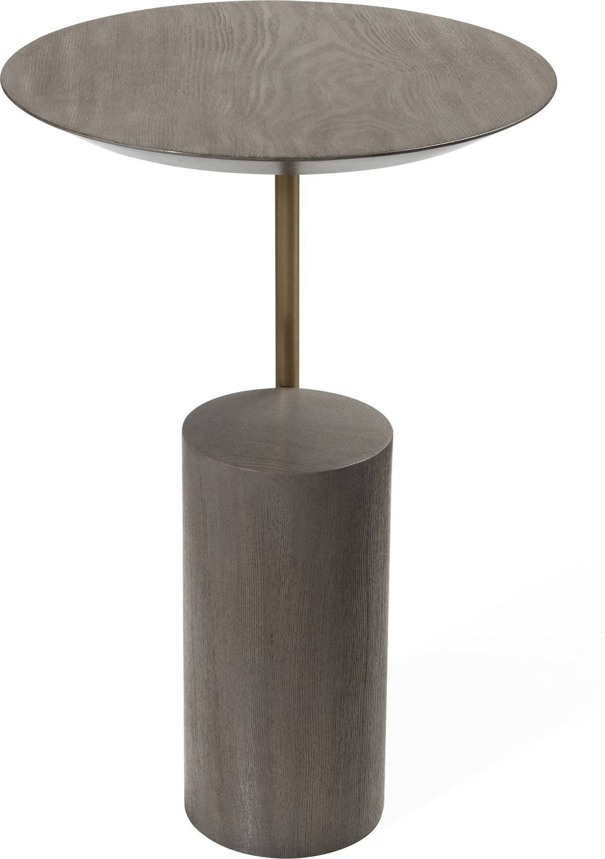 Smoky Grey Oak Round Table A58356