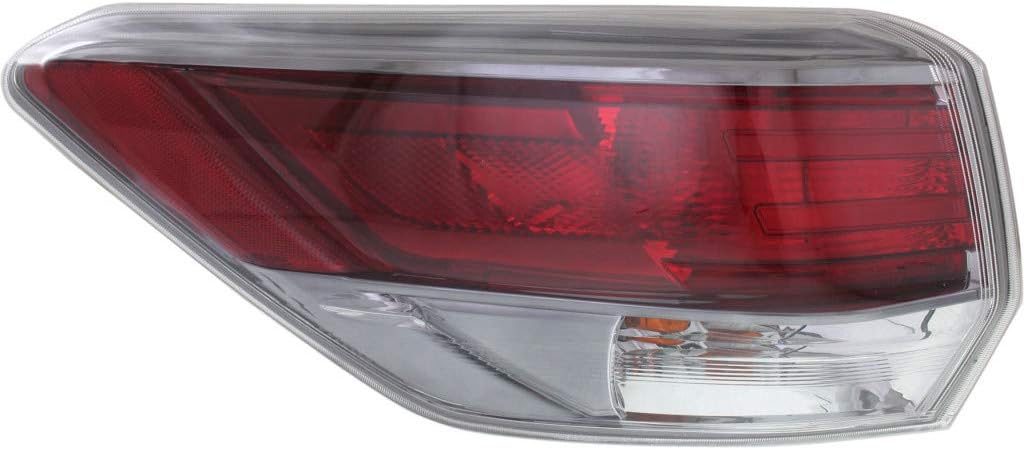 Outer Tail Light Pair for Toyota Highlander 2014 2015 2016 K224505