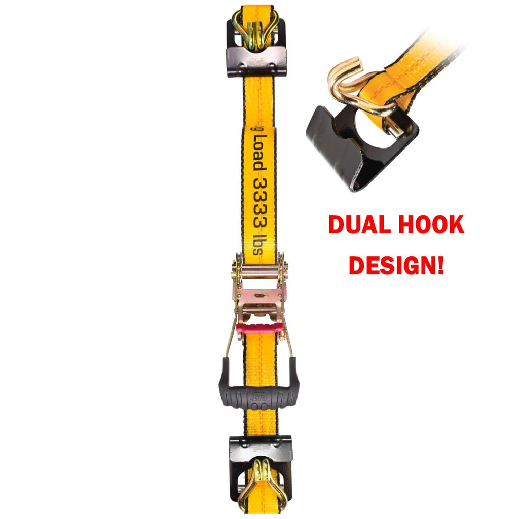 27 ft x 2 in Ratcheting Tie Down Straps O39726