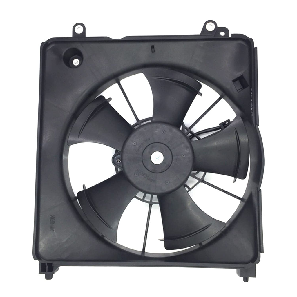 Black Engine Radiator Cooling Fan Assembly Pack of 2 Y9585
