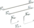 5 Piece Chrome Bathroom Package Y475