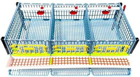 2 Layer ABS Plastic Quail Cage D122816