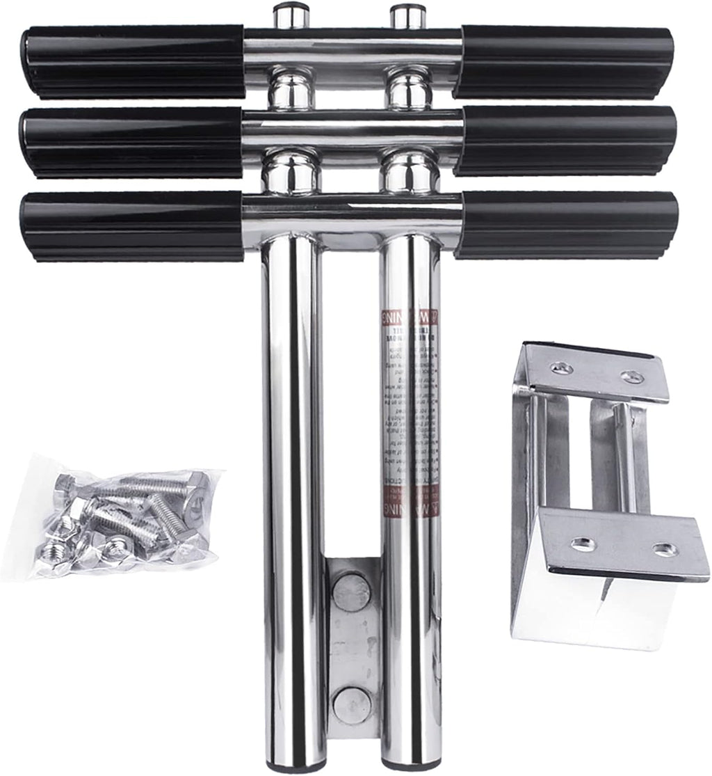 Telescoping Stainless Steel 3 Step Dive Ladder I179516