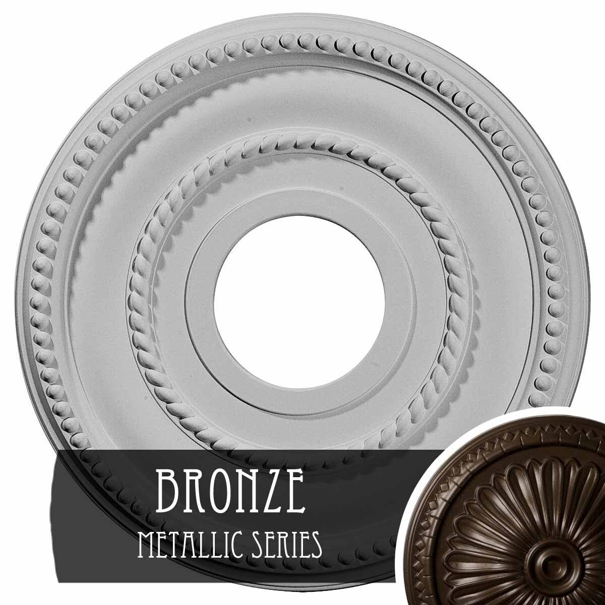 Brushed Brass Ceiling Medallion U83299