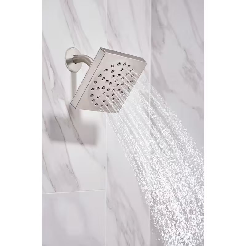 Single-Handle 1-Spray Tub and Shower Faucet Brushed Nickel X6073