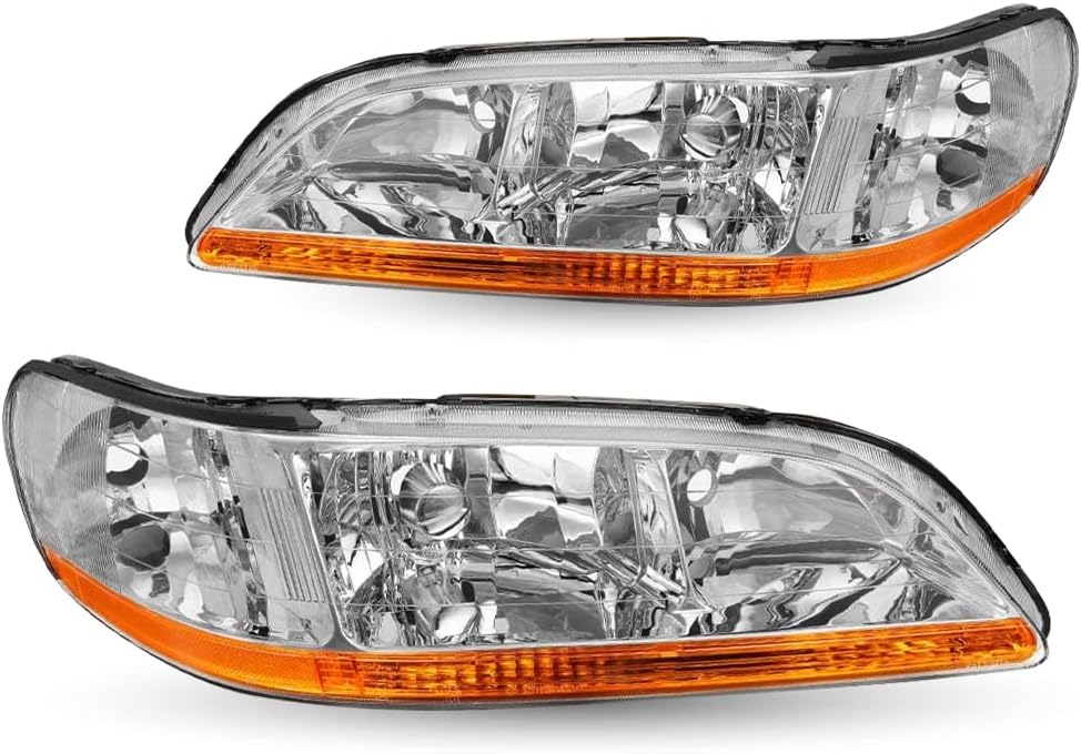 Headlight Assembly for 1998 2002 Honda Accord Left and Right O335