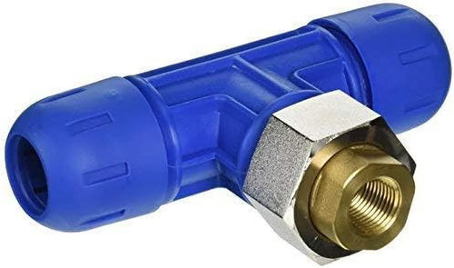 1/2" FNPT Reducing Tee for Aluminum Tubing C9356