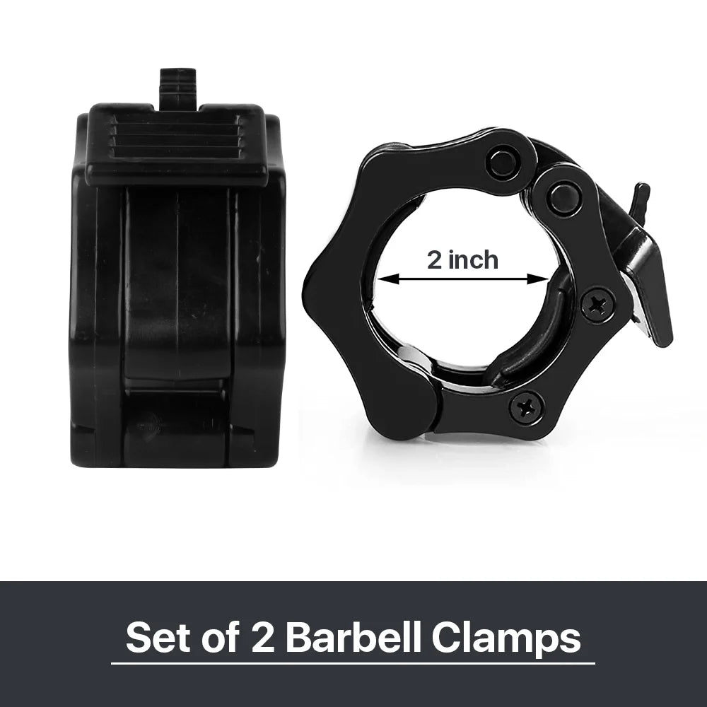 2 inch Black Barbell Clamps S683490