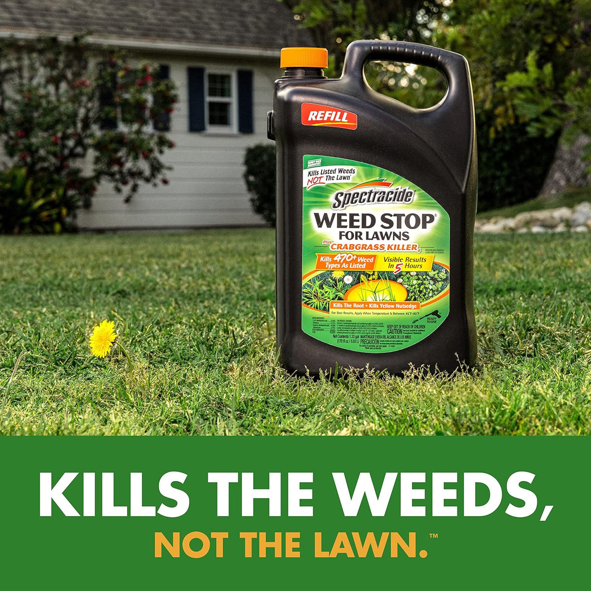 1.33 Gallon Weed Stop Plus Crabgrass Killer AccuShot Refill W223181