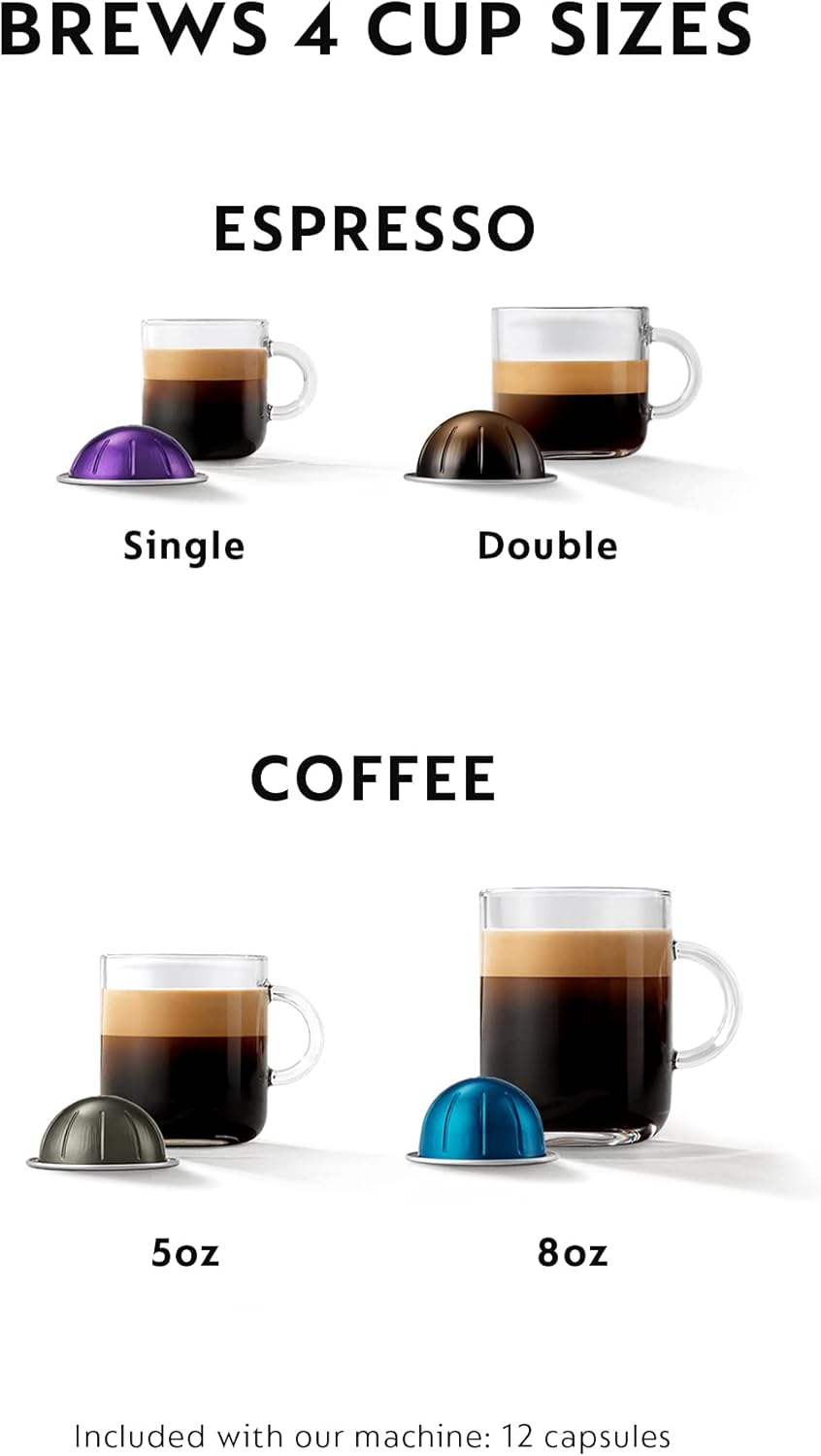 Matte Black Rose Gold Coffee and Espresso Machine with Milk Frother H466033