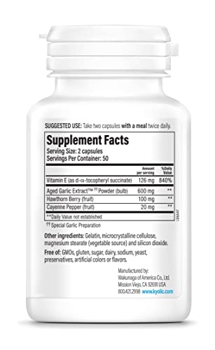 300 Capsules Aged Garlic Extract B157859