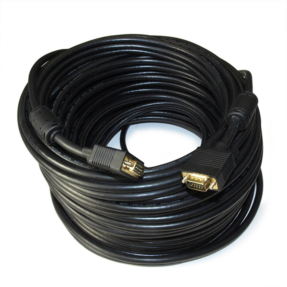 150ft Triple-Shielded VGA Cable Gold Plated C464918