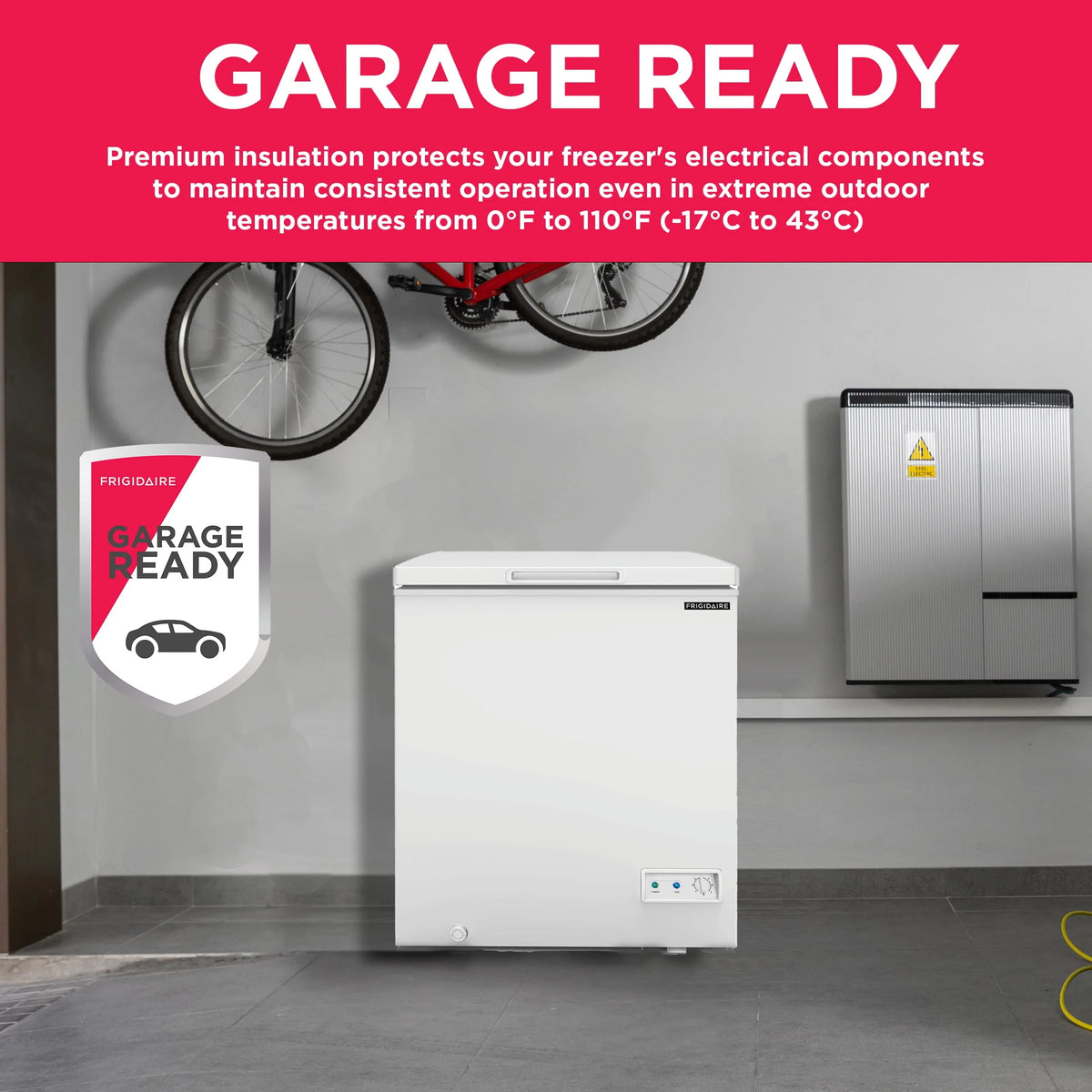 5.0 Cu. ft. White Chest Freezer M424065