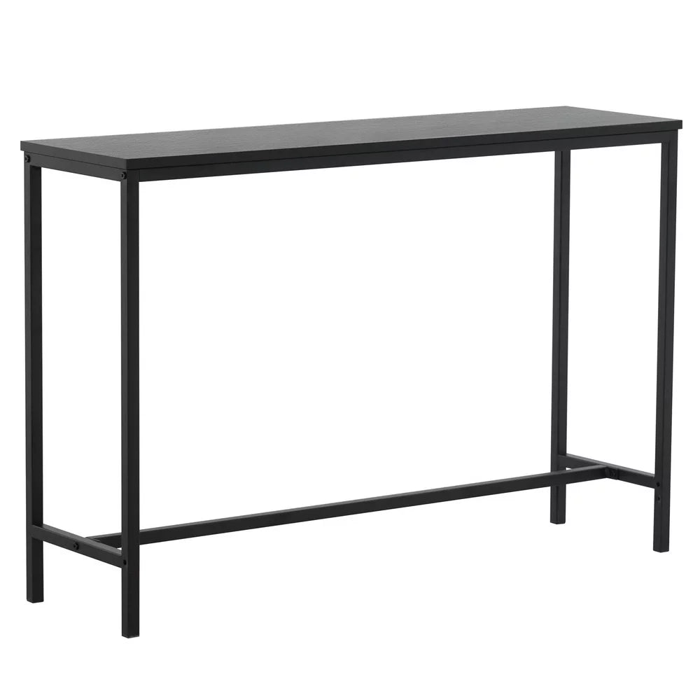 Modern Console Sofa Table Black Oak C378591