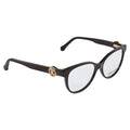 Shiny Black Oval Eyeglasses M1119