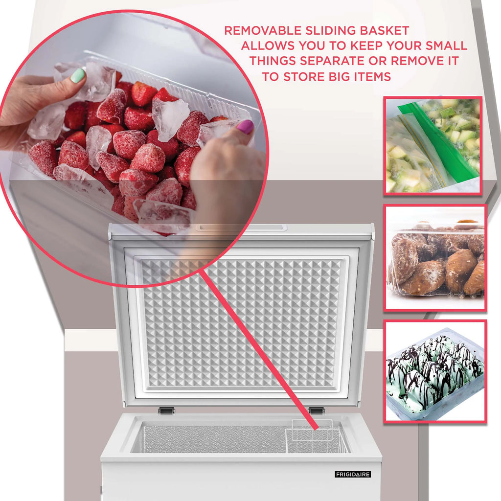 5.0 Cu. ft. White Chest Freezer M424065