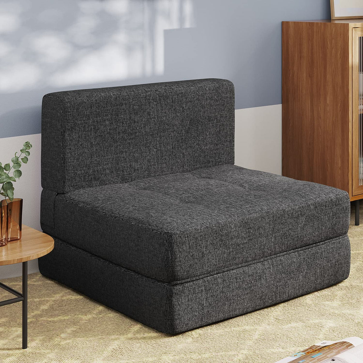Light Gray Sleeper Sofa Bed M160597