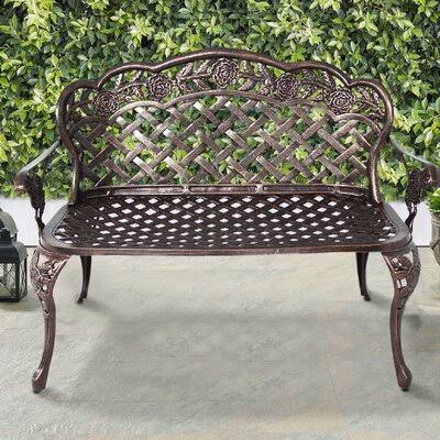 Cast Aluminum Garden Bench N75729