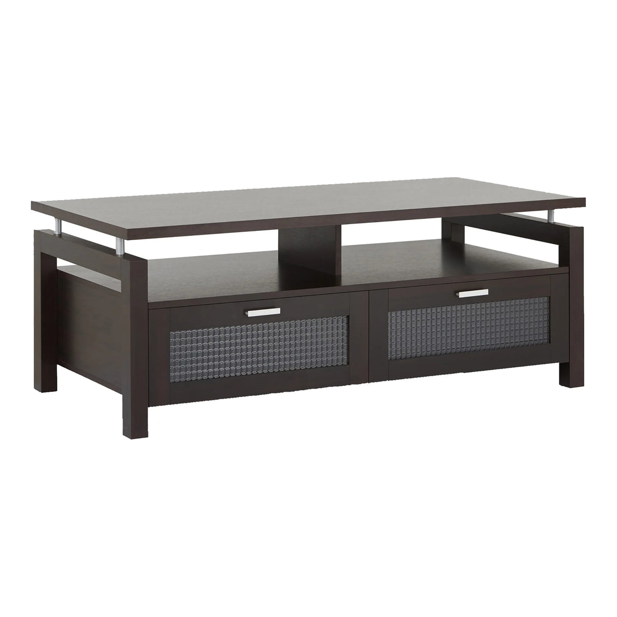 Espresso 2-Door Coffee Table E211