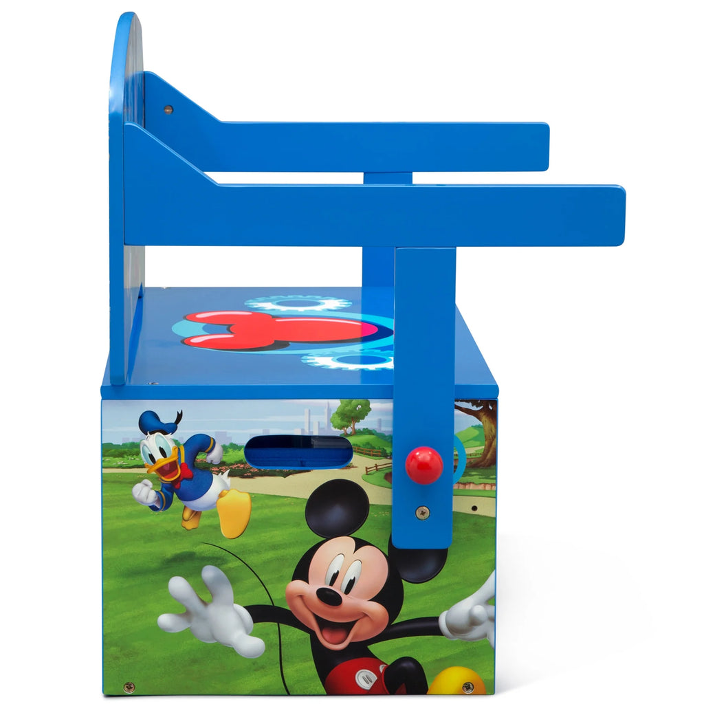 Blue 2-in-1 Activity Bench and Desk W40077