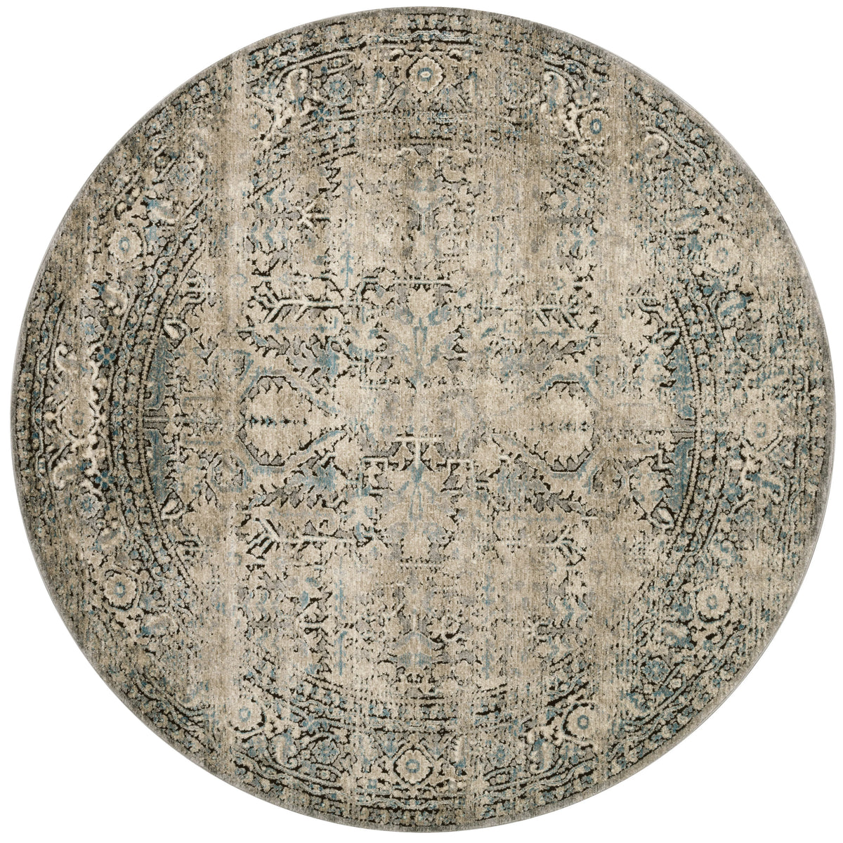 Grey Stone Rug B5575