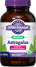 Certified Organic Astragalus Capsules 180 Count K234