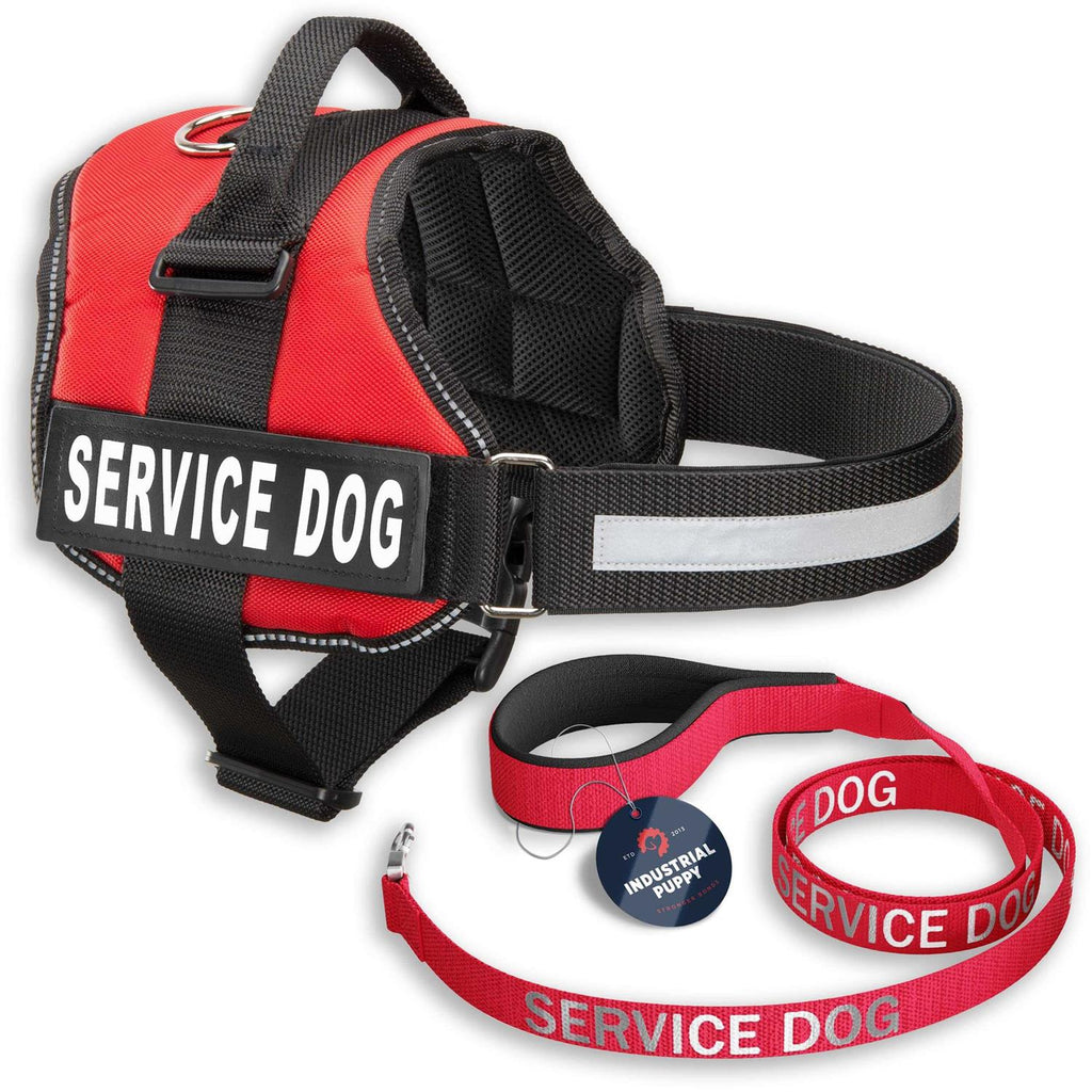 Service Dog Vest with Straps & Leash Set O11890