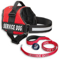 Service Dog Vest with Straps & Leash Set O11890