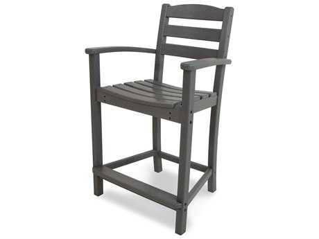 White Counter Arm Chair Q6293