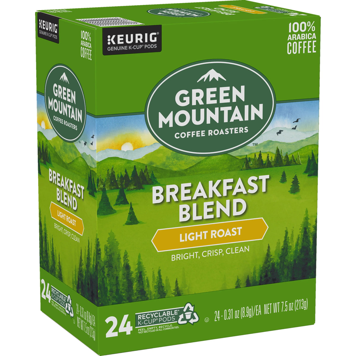 Light Roast K-Cup Coffee Pods, 24 Count S958