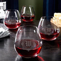 Set of 4 Stemless Wine Glasses Y44010