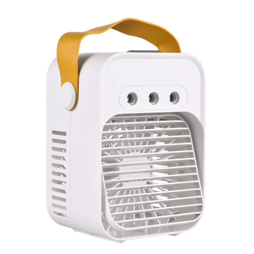 Portable Air Cooling Fan with LED Light 3 Wind Speeds J5657