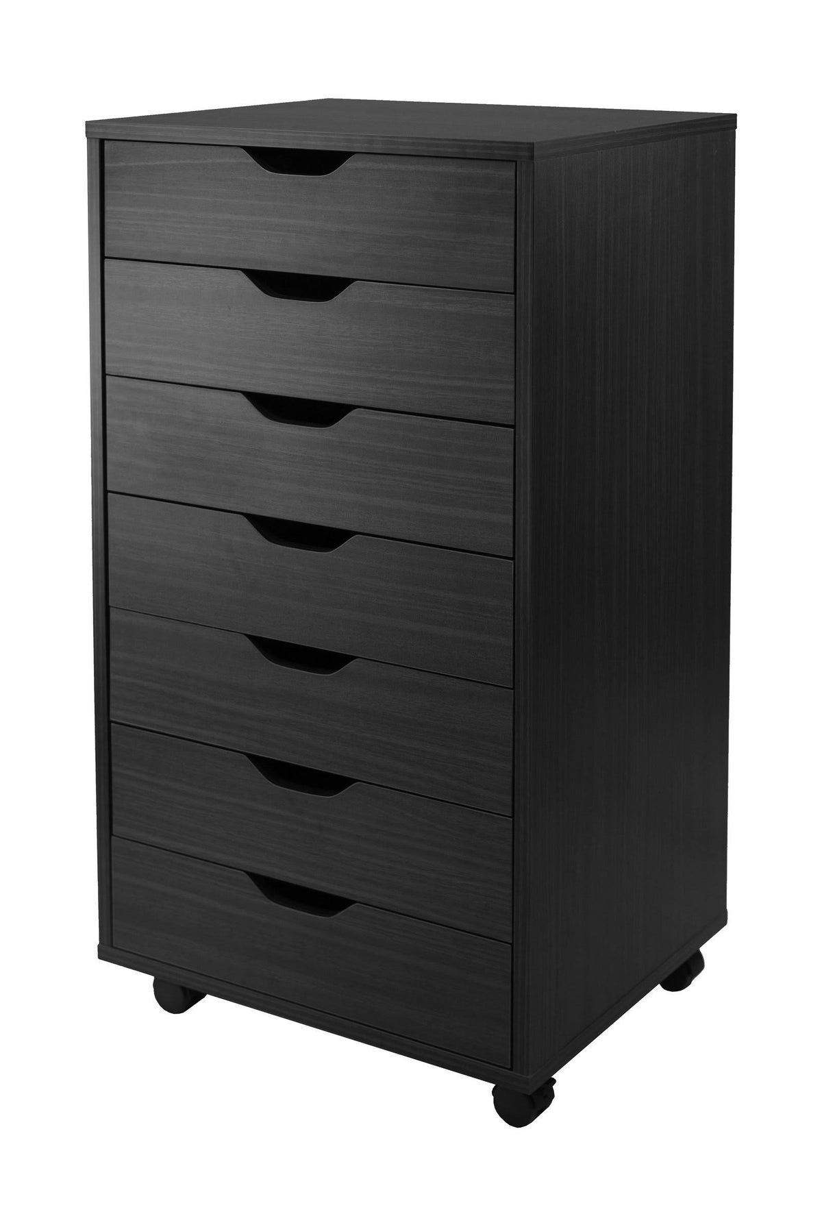 Black 7 Drawer Cabinet H987128