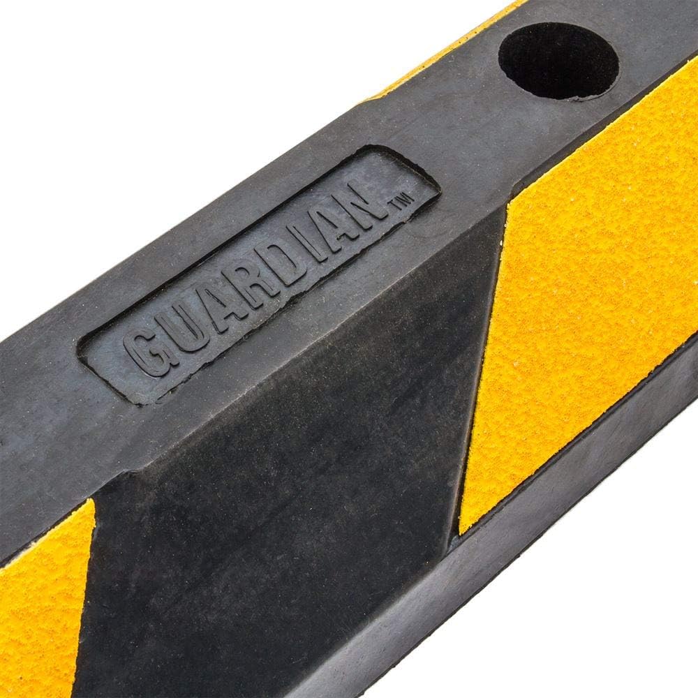 Heavy Duty Rubber Parking Curb 36 Inch x 5.9 Inch Pack of 2 K96096