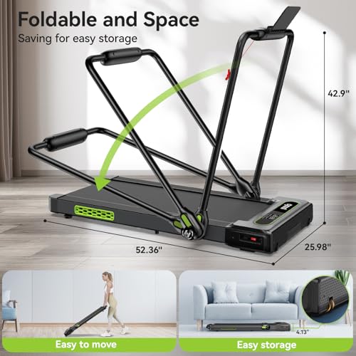 3 in 1 Foldable Electric Treadmill 300 lbs Capacity R57521