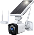 Wireless Solar Powered Security Camera with 1080P Camera and Base Station U965294
